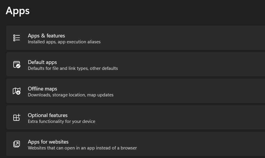 apps