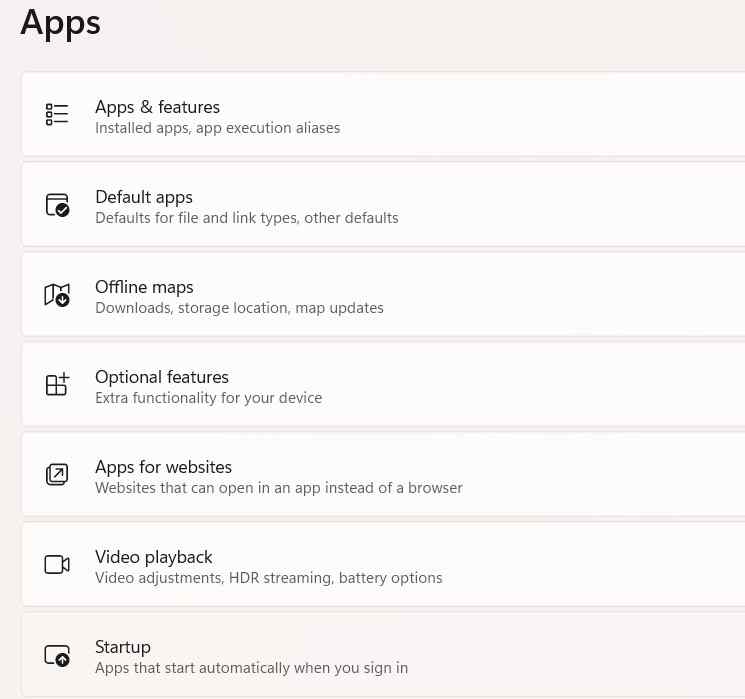 apps