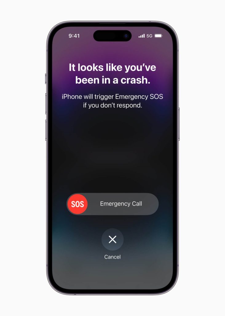 iphone 14 pro crash detection feature