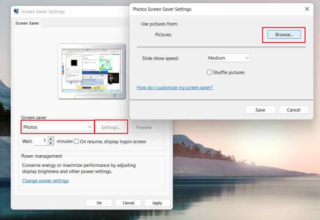 Change Screensaver on Windows 10