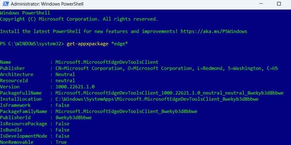 powershell