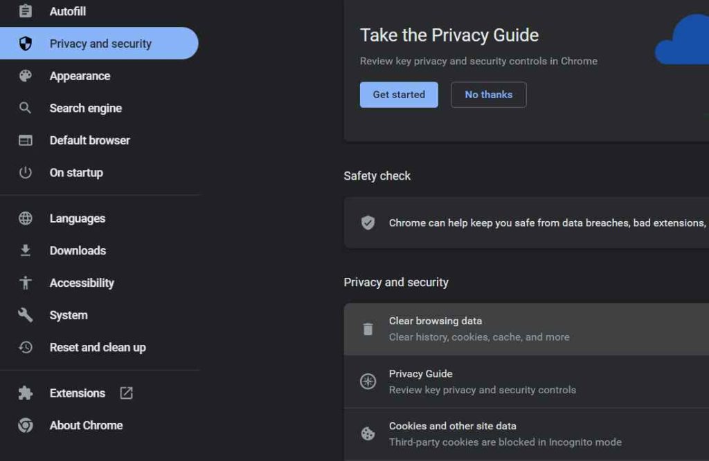 privacy