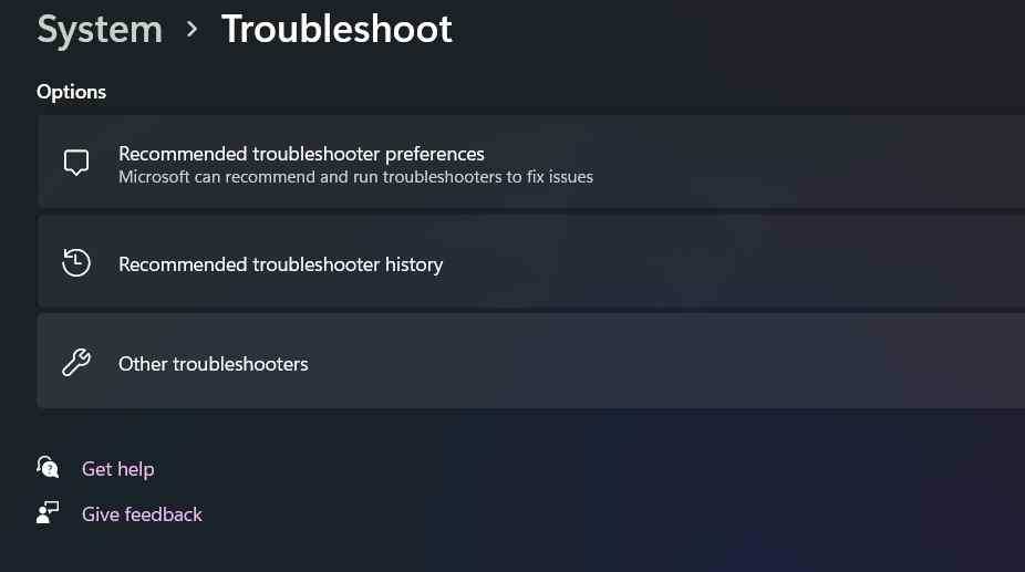 troubleshoot