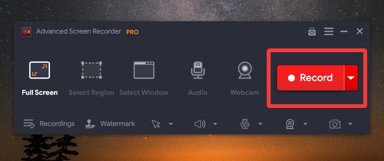 Advanced Screen recorder 3