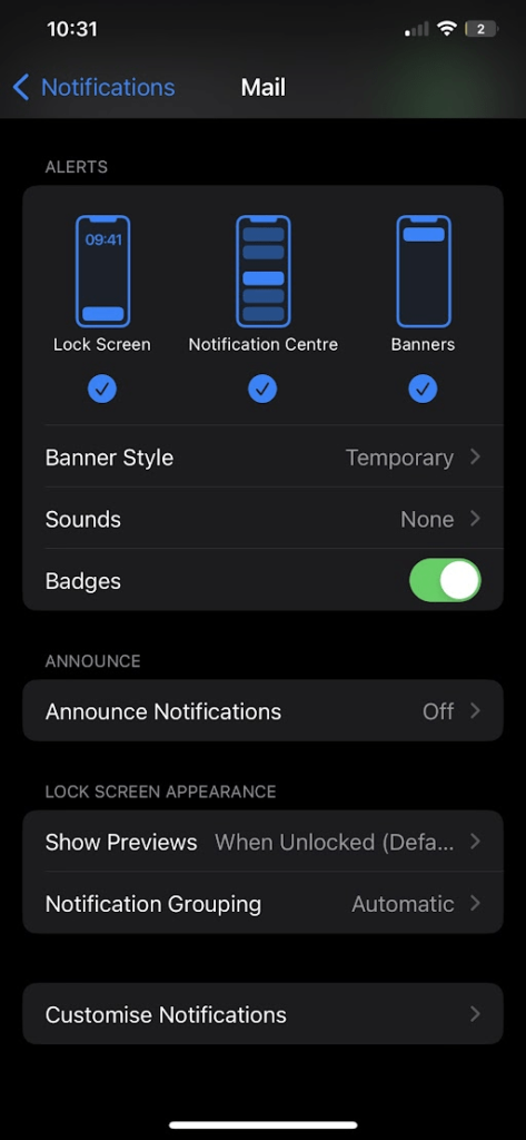 Notifications