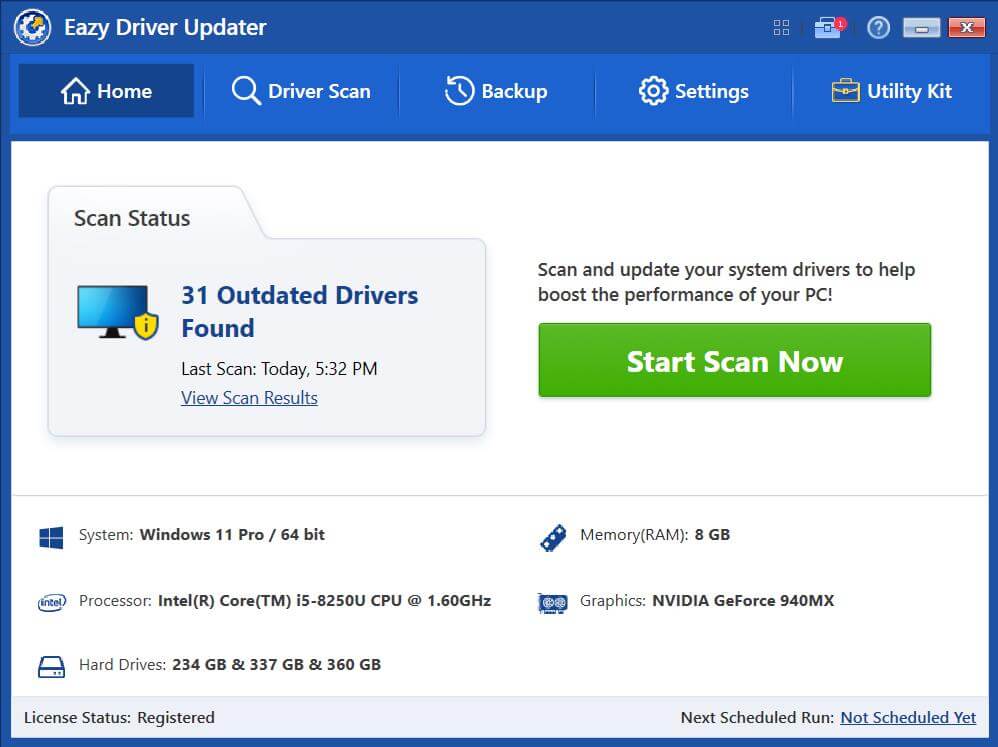 Backup & restore old drivers
