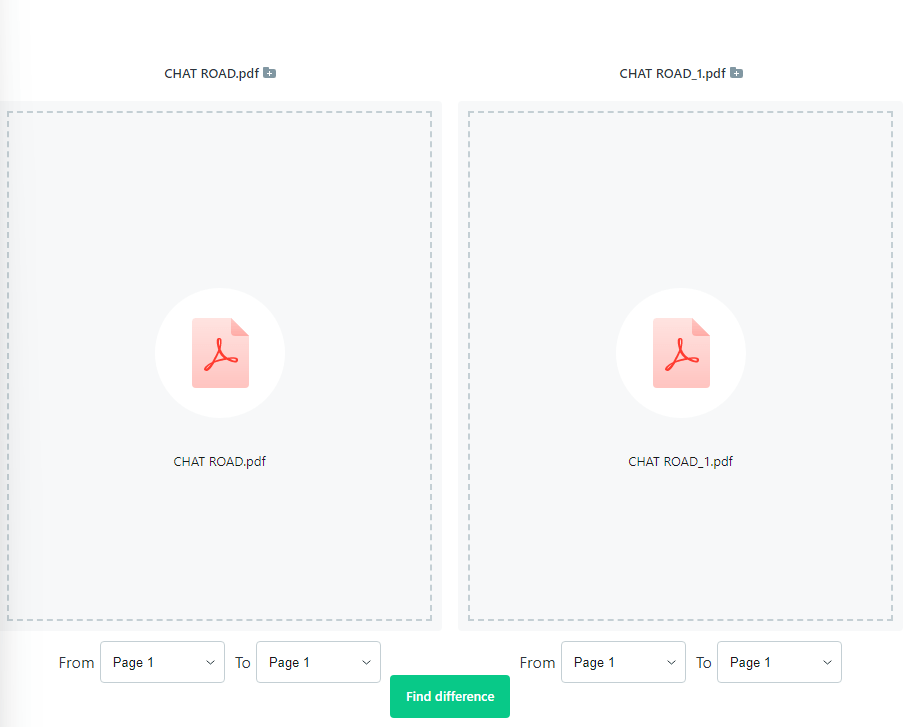 drop PDF files