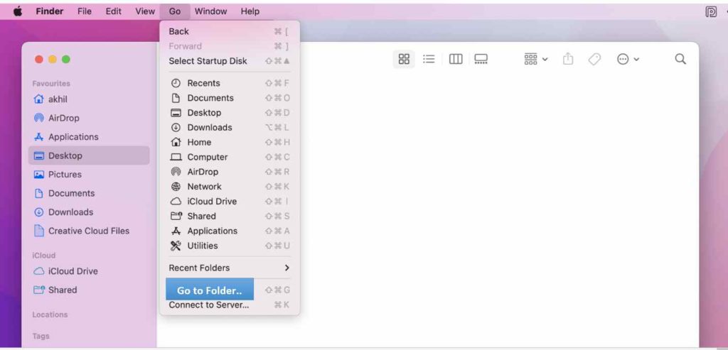 go-to-folder