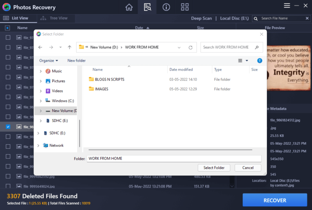 Recover Photos Deleted By malware