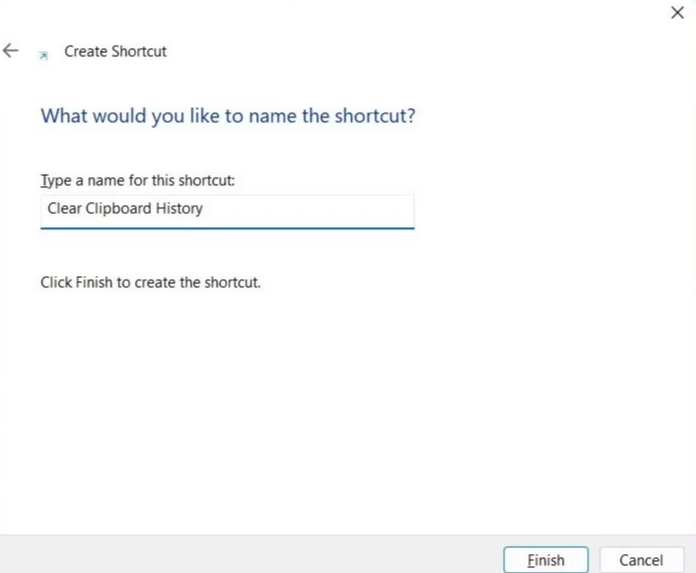 shortcut