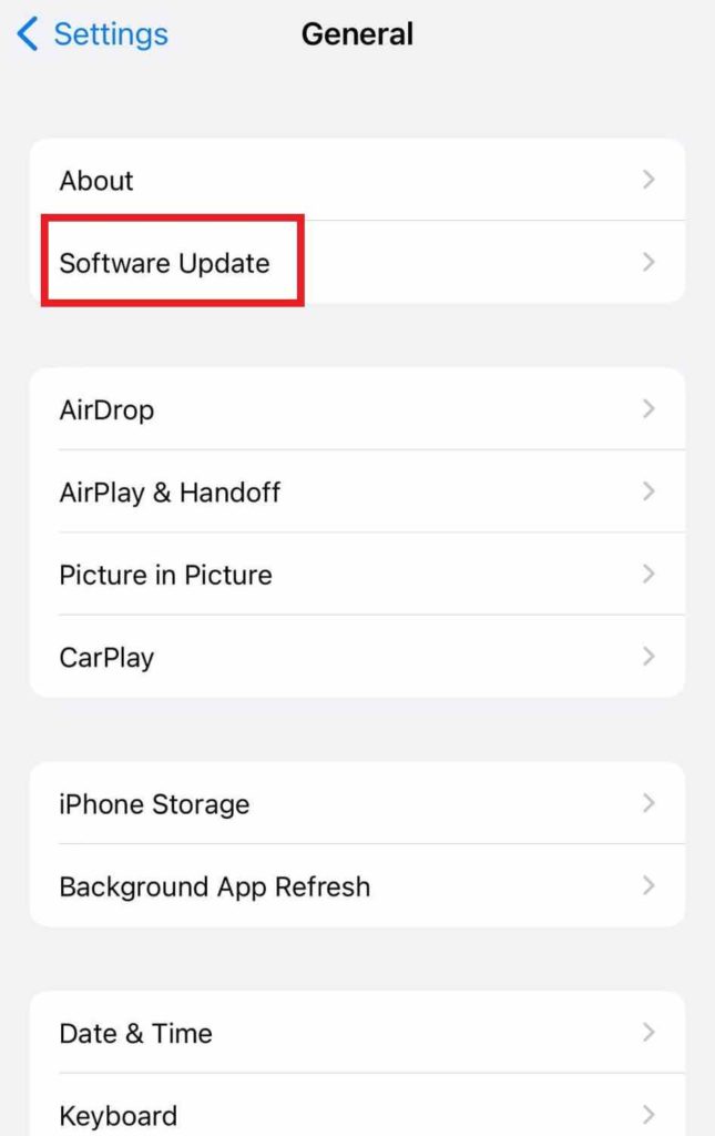 update update