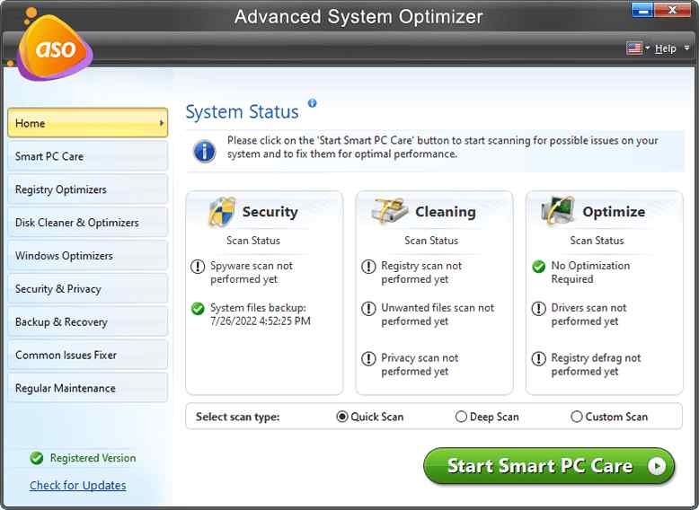 Advanced-system-optimizer