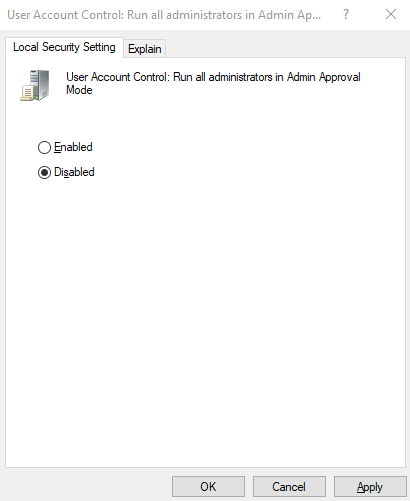 Remove User Account Control In Windows 11
