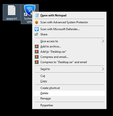 how to remove recycle bin from desktop
