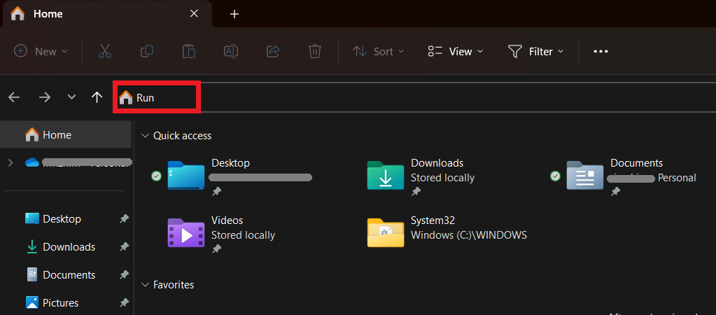 File Explorer
