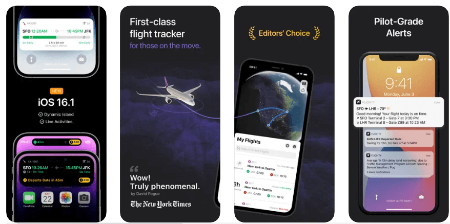 flightaware app for iphone