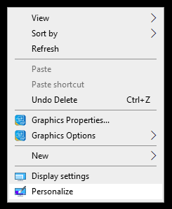remove icons from desktop