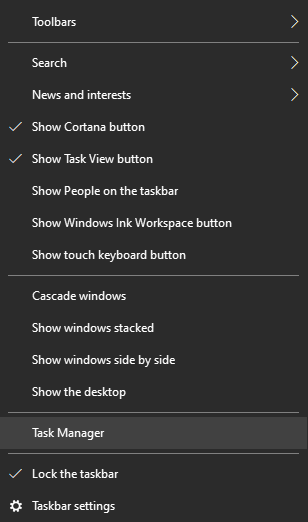 Task manager