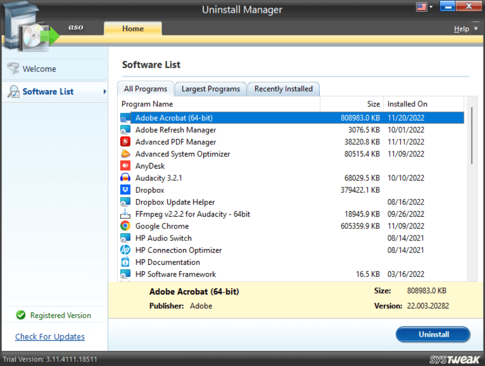 Advanced System Optimizer