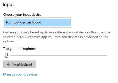 input