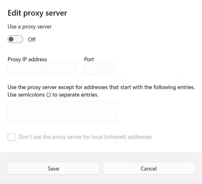 proxy server