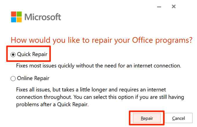 quick-repair