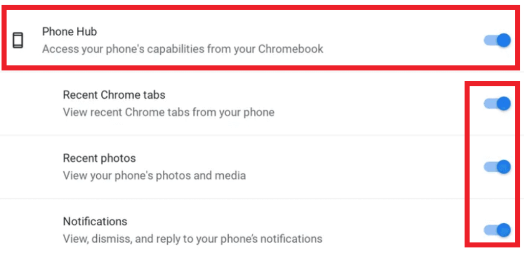 how to connect phone to chromebook