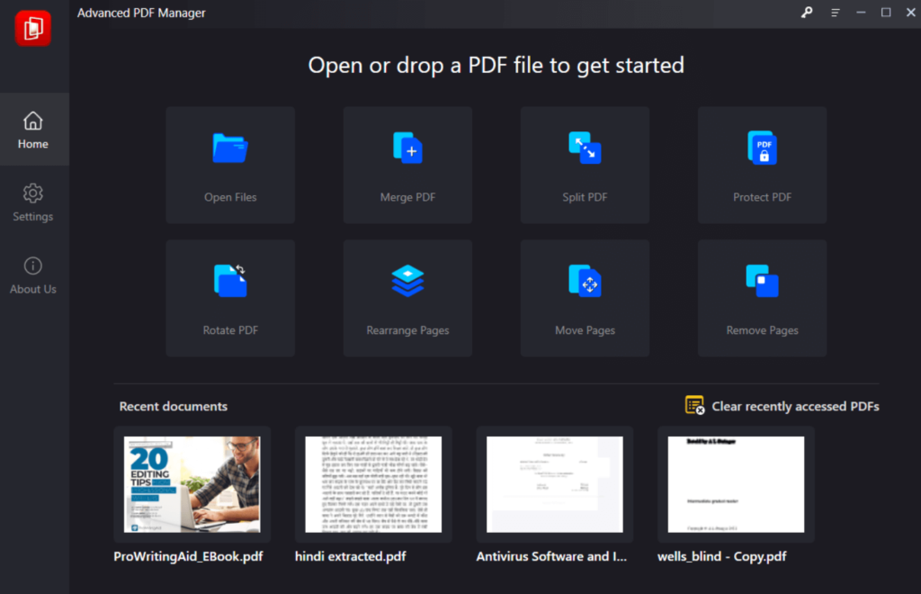 Advanced PDF Manager