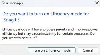 Efficiency Mode In Windows 11