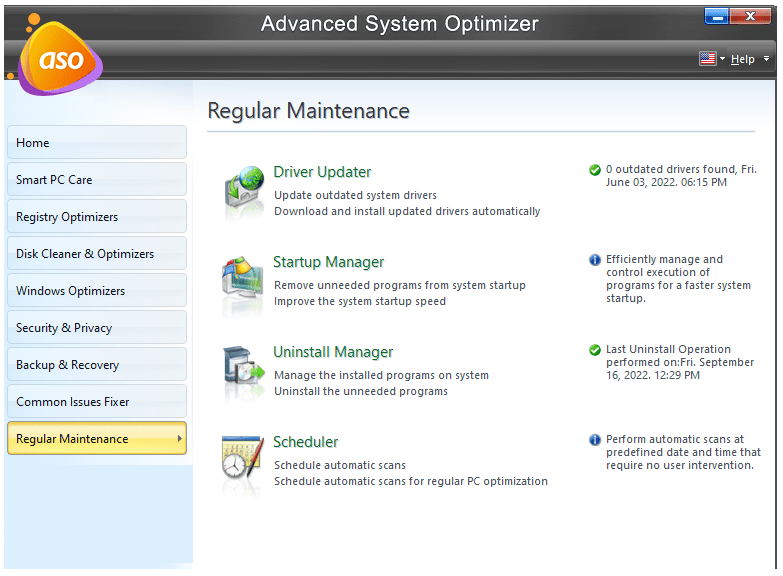 Regular Maintenance