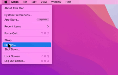Mac dock frozen