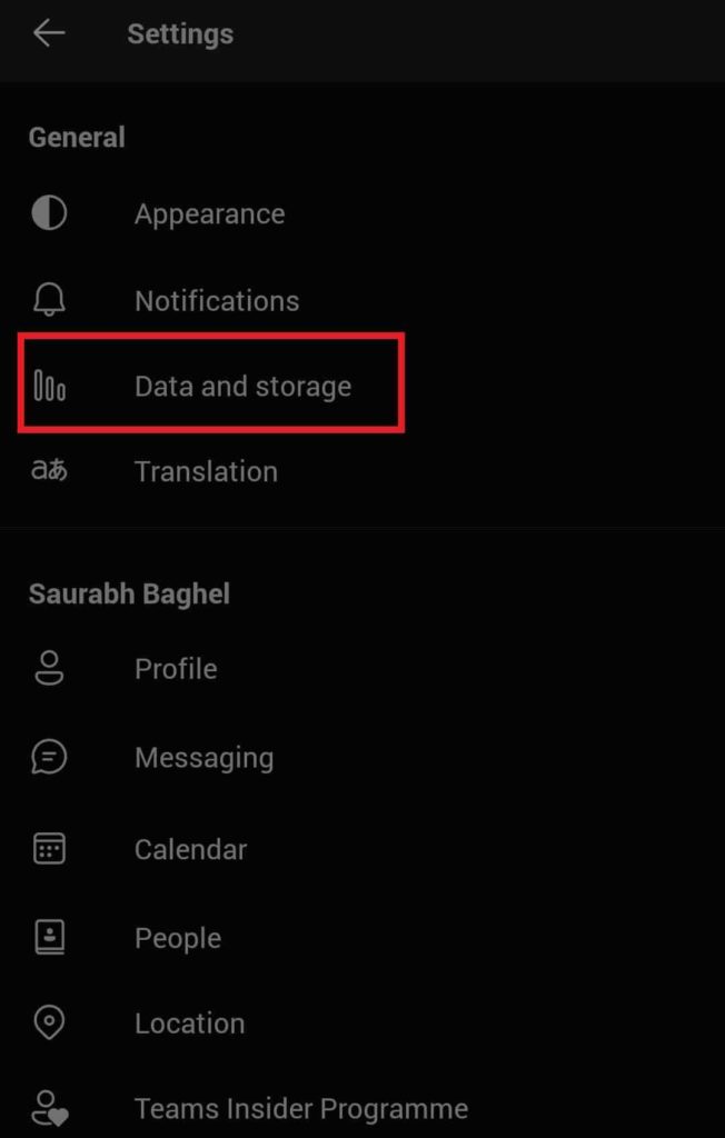 data