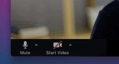 disable the Start Video