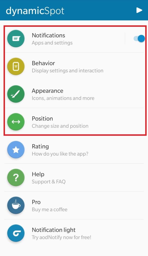 App UI