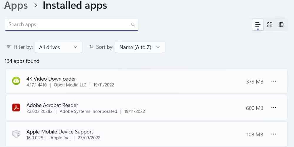 installed-apps