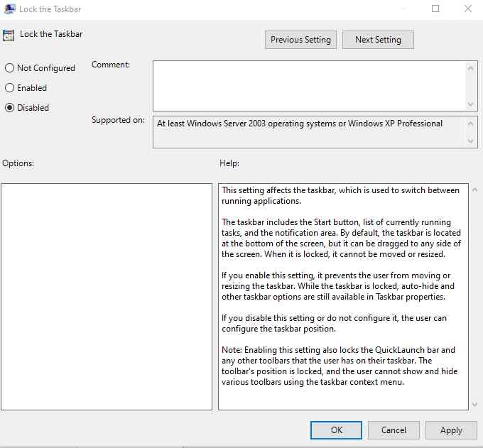 lock-the-taskbar