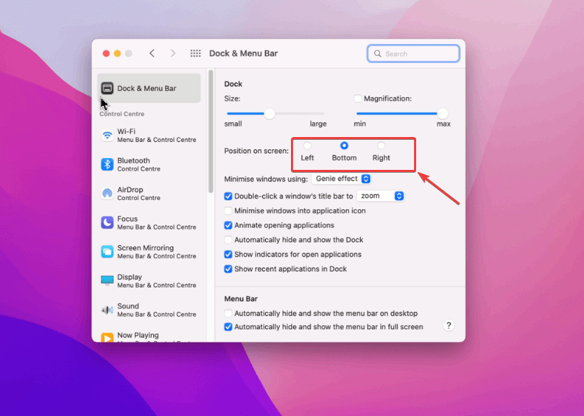 mac dock unresponsive