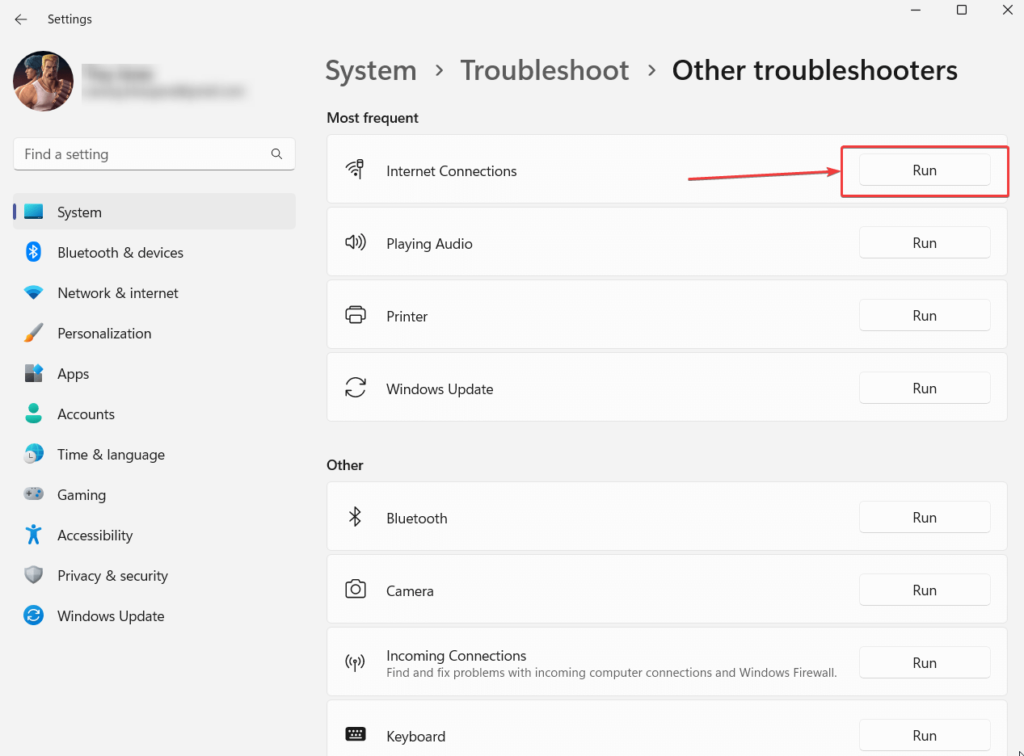 on-screen instructions