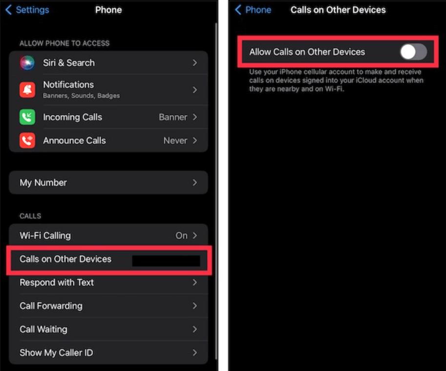 Stop Call Forwarding