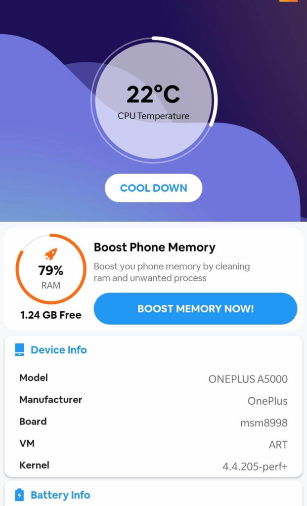 Cool Down Phone