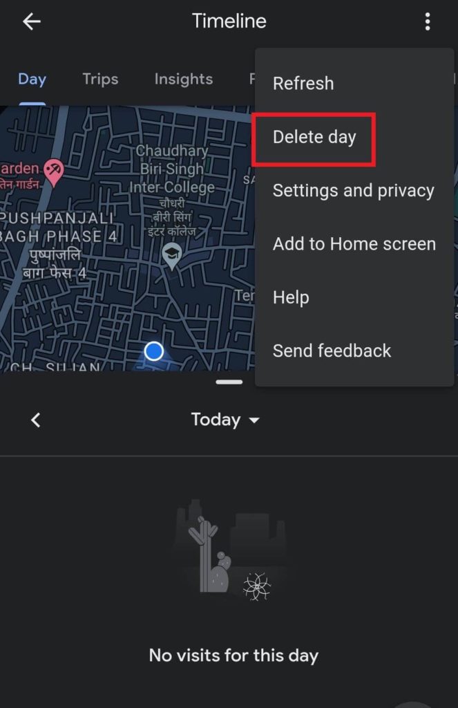 Delete day
