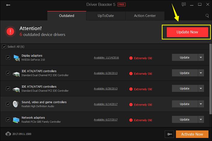 Driver booster update now