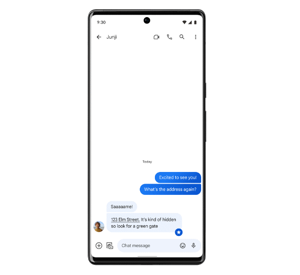 Mark an Important Message with Star