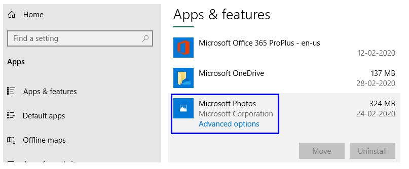 Microsoft Photos