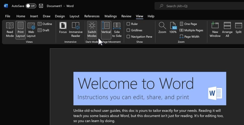 Microsoft Word