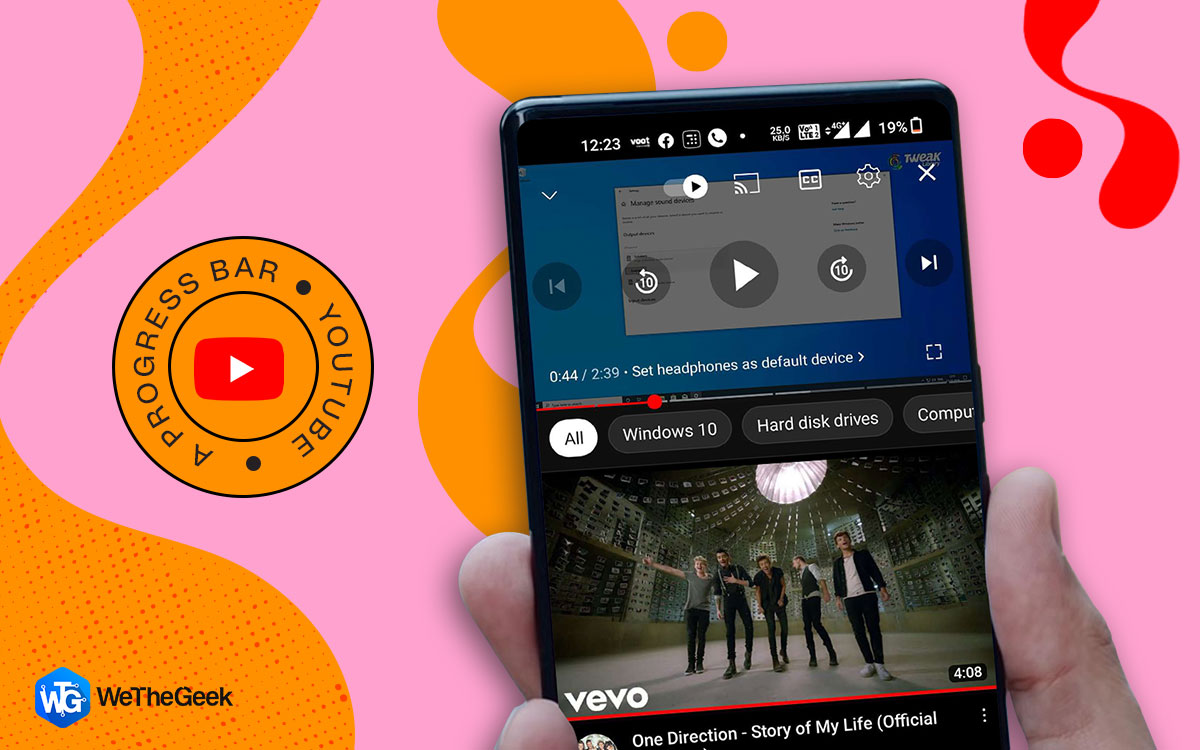 New Look For Android YouTube App – A Progress Bar
