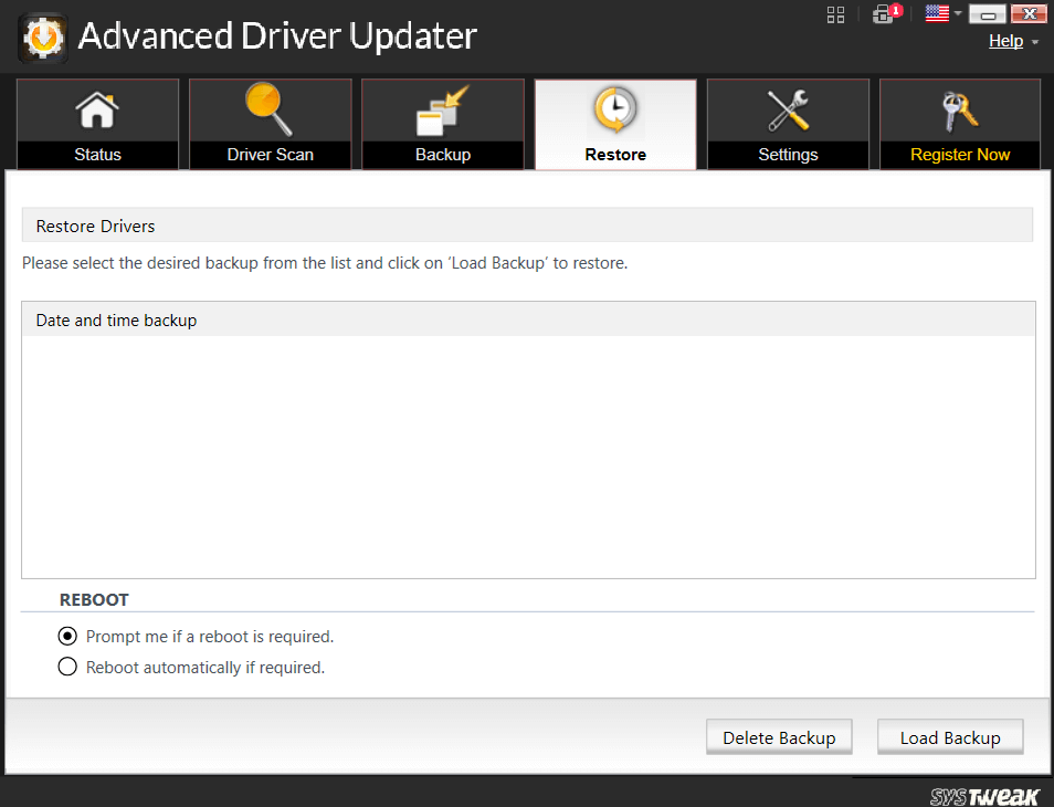 Restore drivers