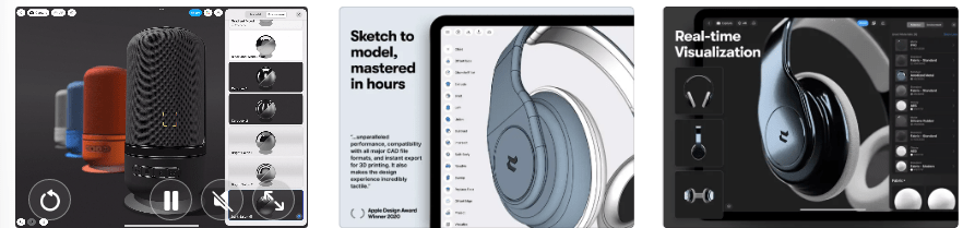Shapr 3D CAD Modeling.