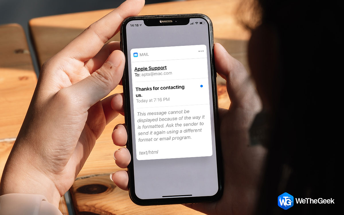 How To Fix “This Message Cannot Be displayed” On iOS