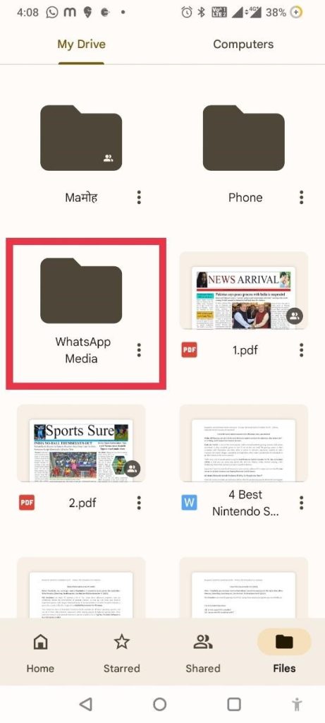 Whatsapp data